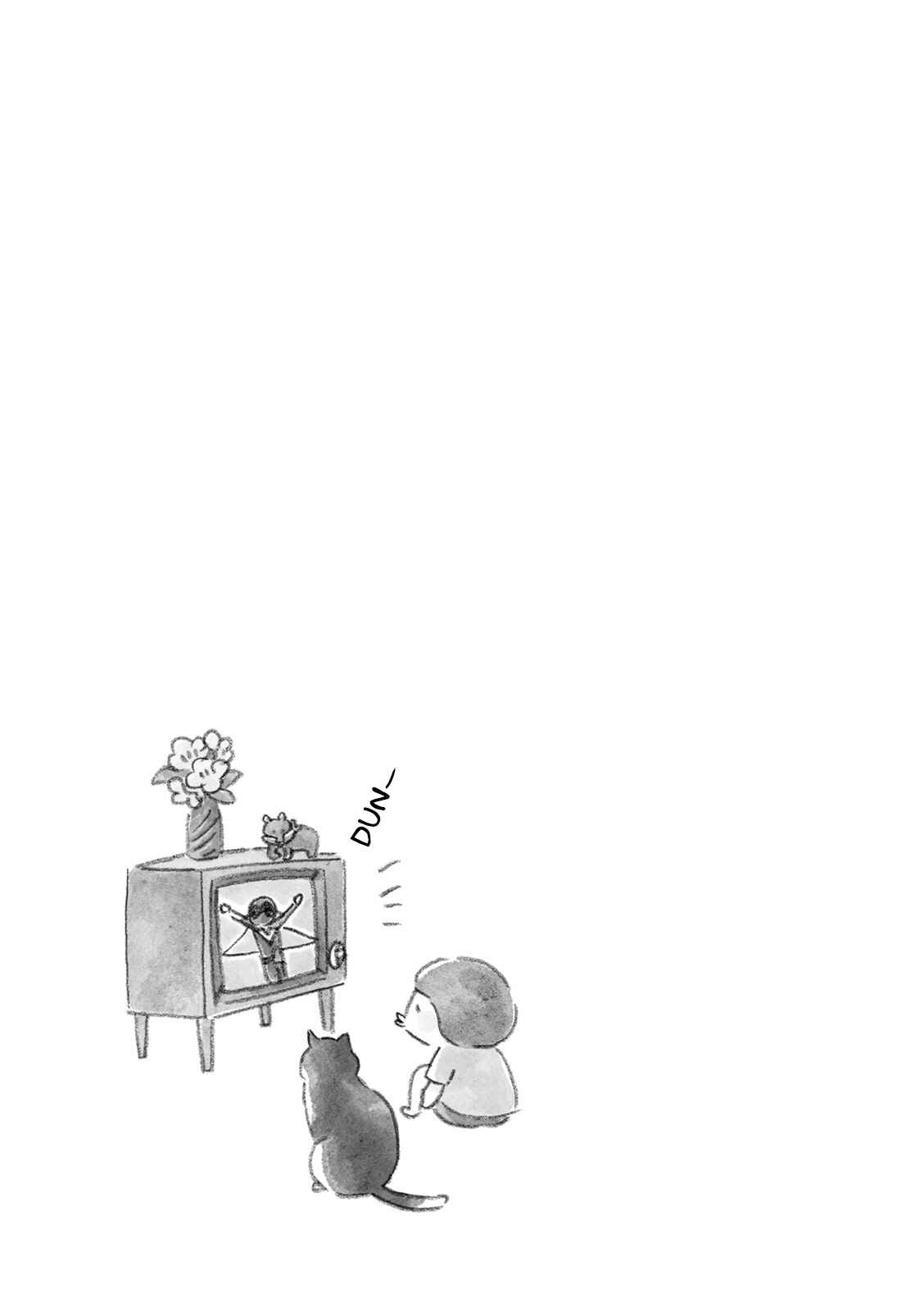 Page 17 Chapter 17 Little Ken and a Cat. Sometimes a Duck