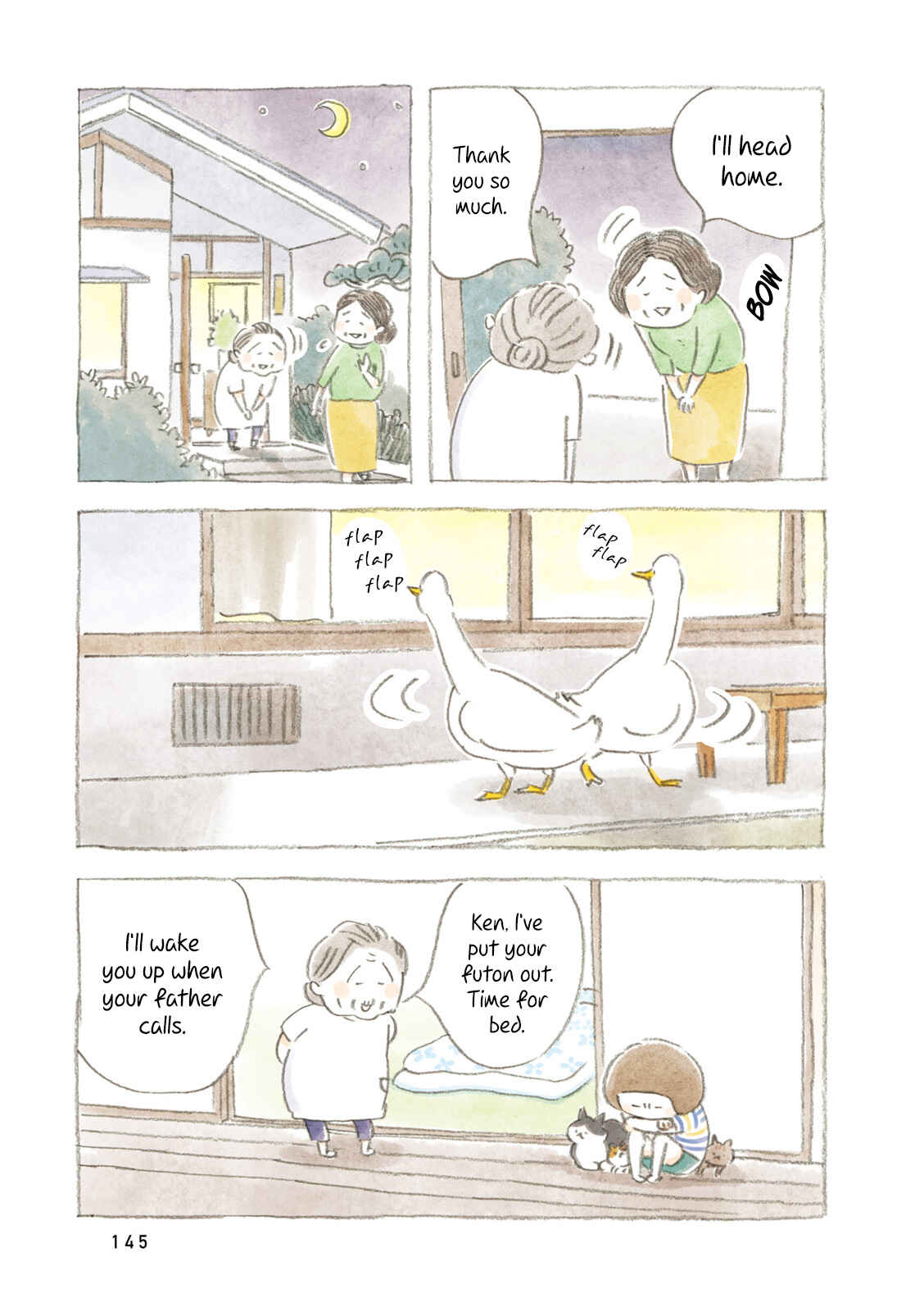 Page 3 Chapter 17 Little Ken and a Cat. Sometimes a Duck