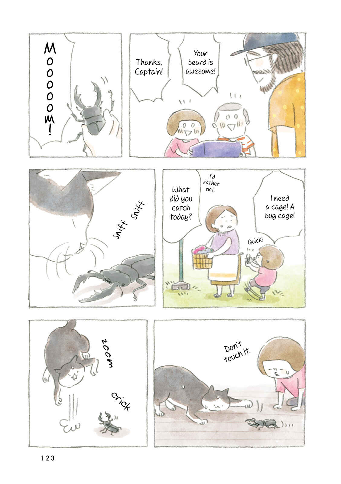 Page 7 Chapter 14 Little Ken and a Cat. Sometimes a Duck