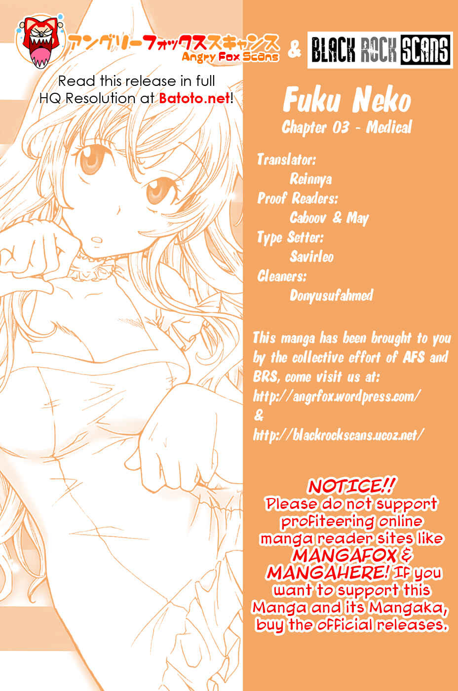 Page 1 Chapter 3 Fuku Neko
