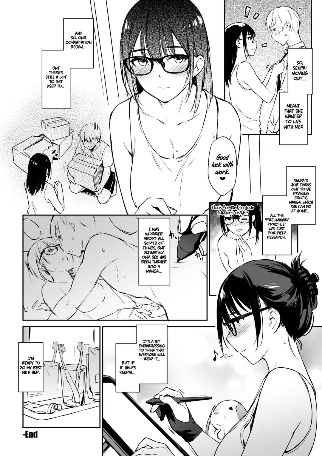 Page 26 Chapter Unknown_9efb Commushou Senpai to no SEX Simulation