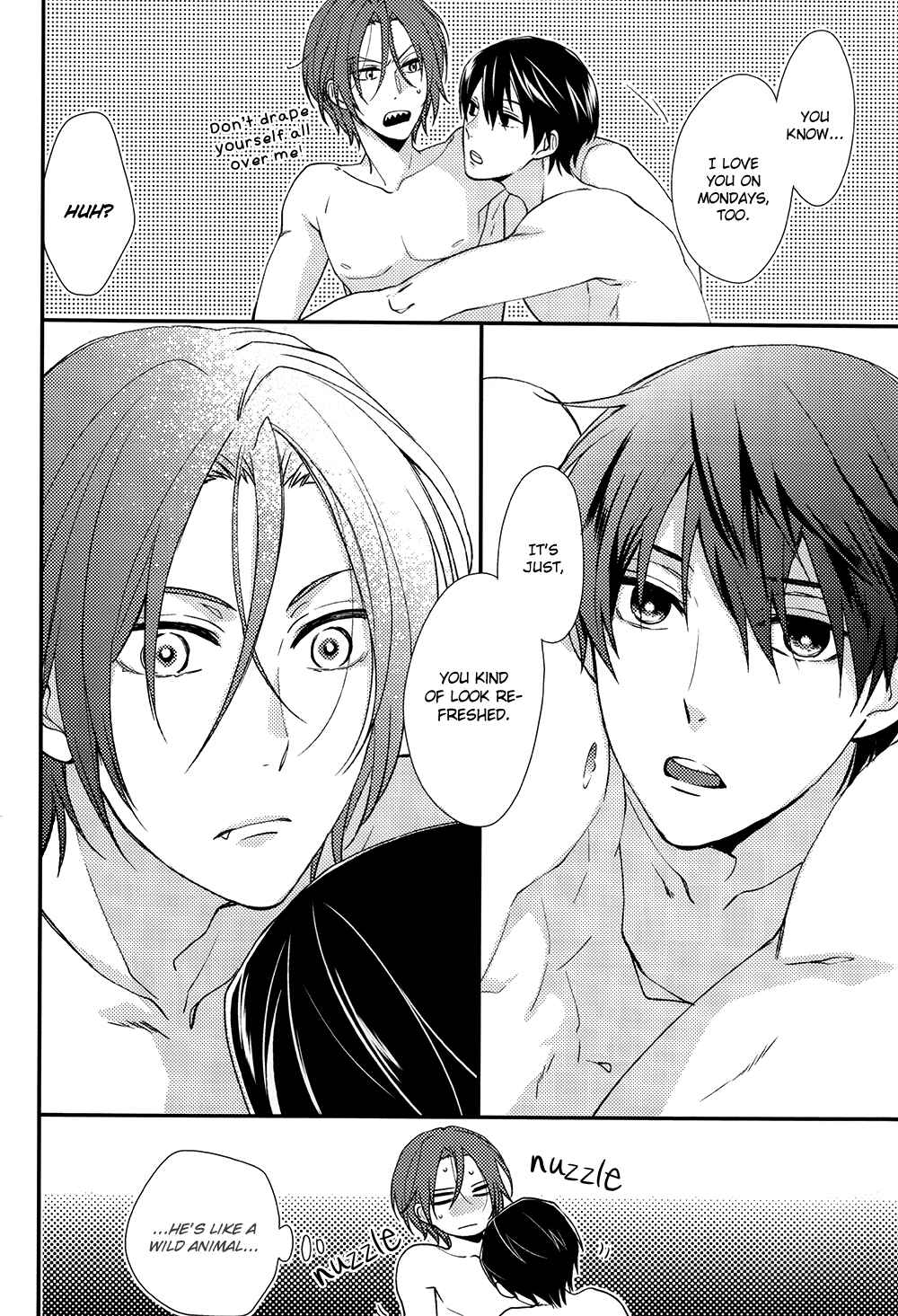 Page 13 Chapter Unknown_21ce Free! - Blue Monday (Doujinshi)