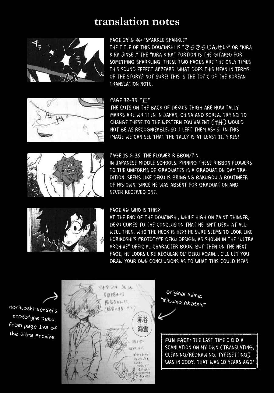 Page 50 Chapter Unknown_4a0f Boku no Hero Academia - Kira Kira Jinsei (Doujinshi)