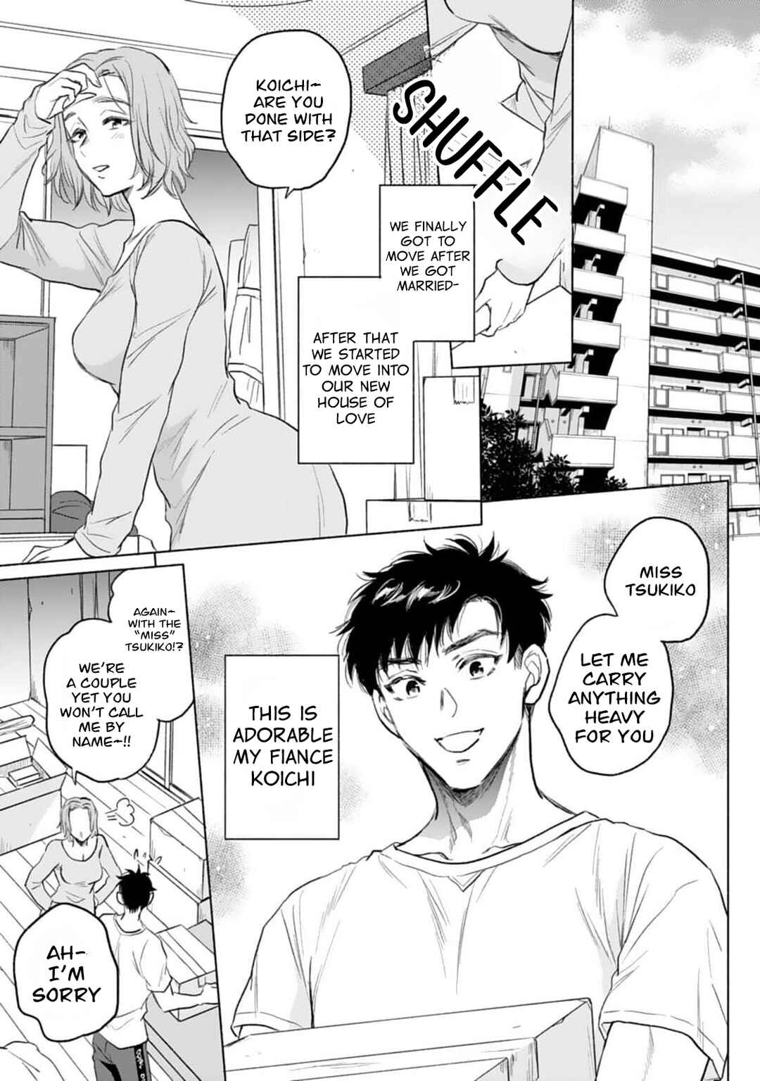 Page 1 Chapter Unknown_934a Tsukiko-san wa Toshishita Otto wo Ecchi ni Ijimetai