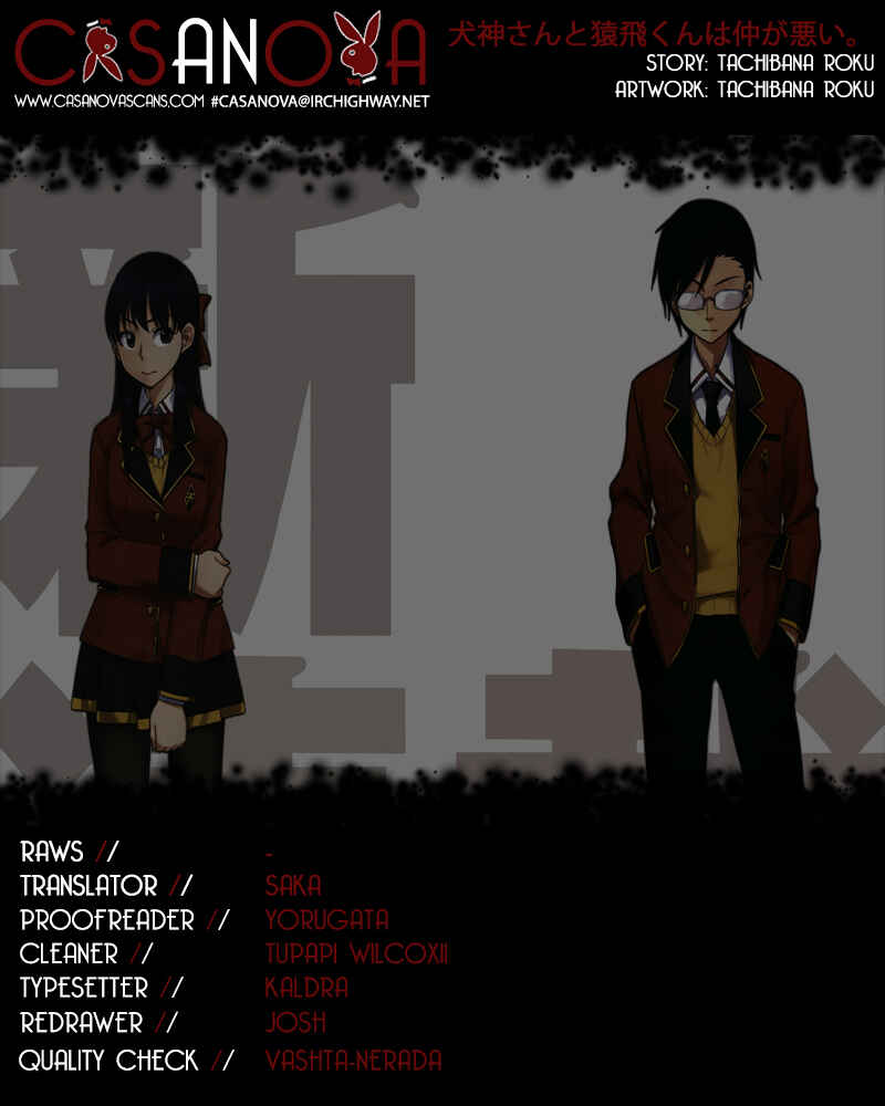 Page 1 Chapter 5 Inugami-san to Sarutobi-kun wa Naka ga Warui.