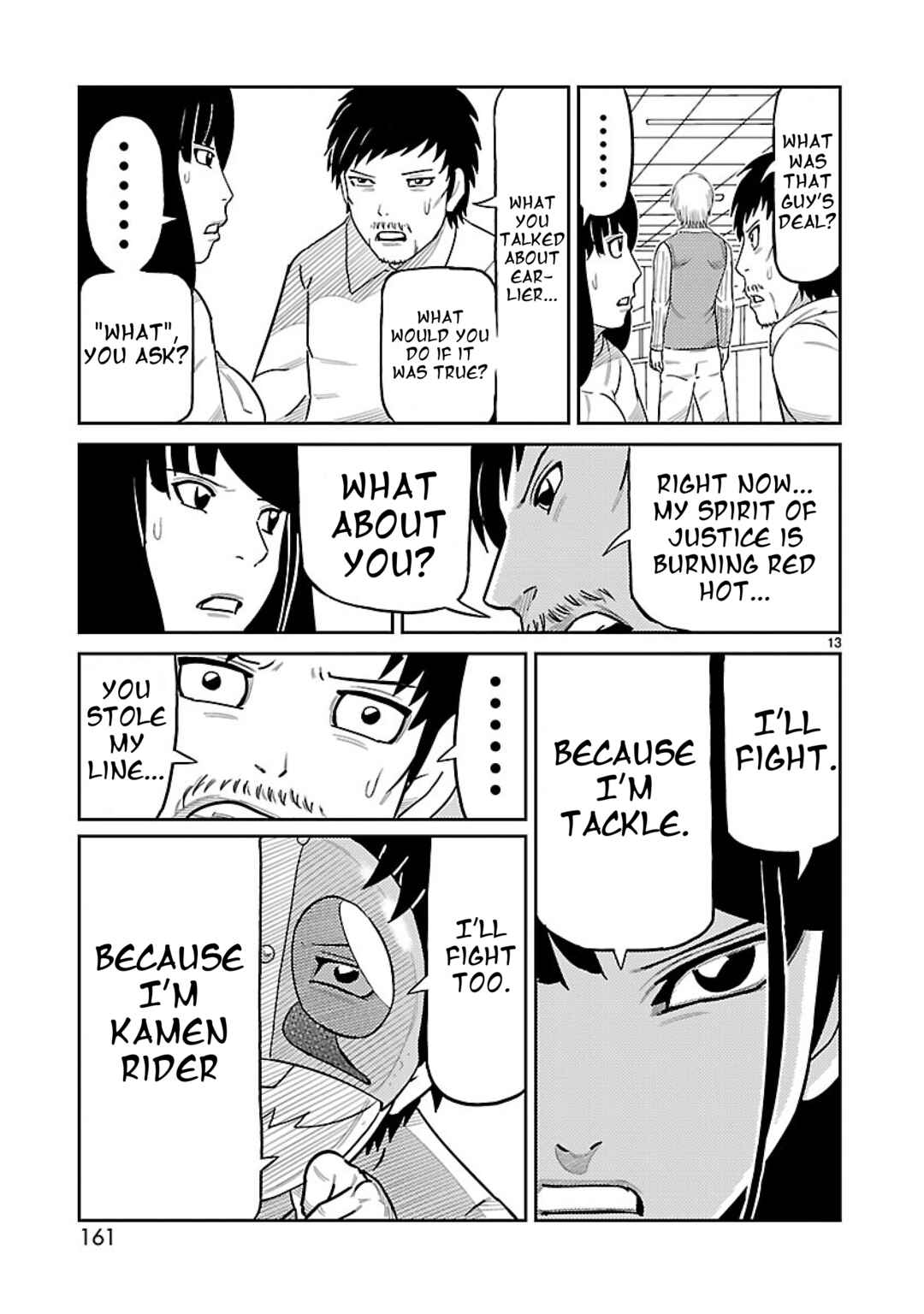 Page 14 Chapter 4 Tanzaburo Tojima Wants To Be Kamen Rider