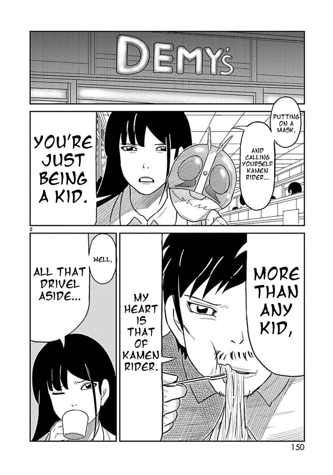 Page 4 Chapter 4 Tanzaburo Tojima Wants To Be Kamen Rider