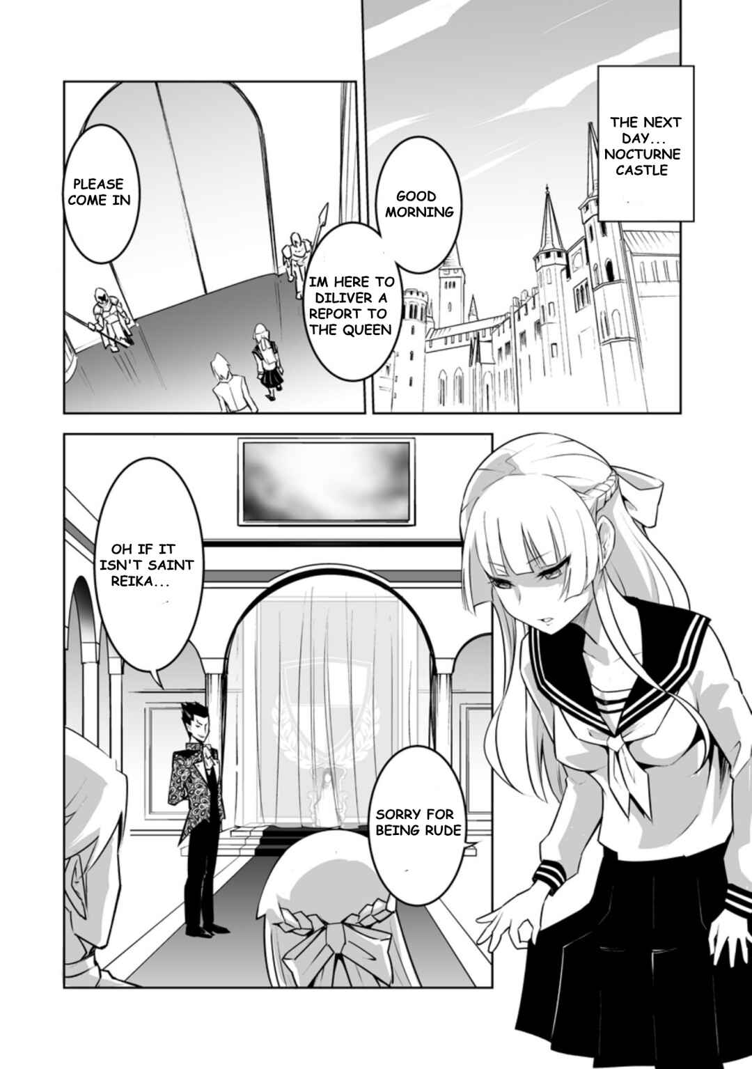 Page 4 Chapter 24.3 Class Teni de Ore dake Haburareta no de, Doukyuusei Harem Tsukuru Koto ni shita