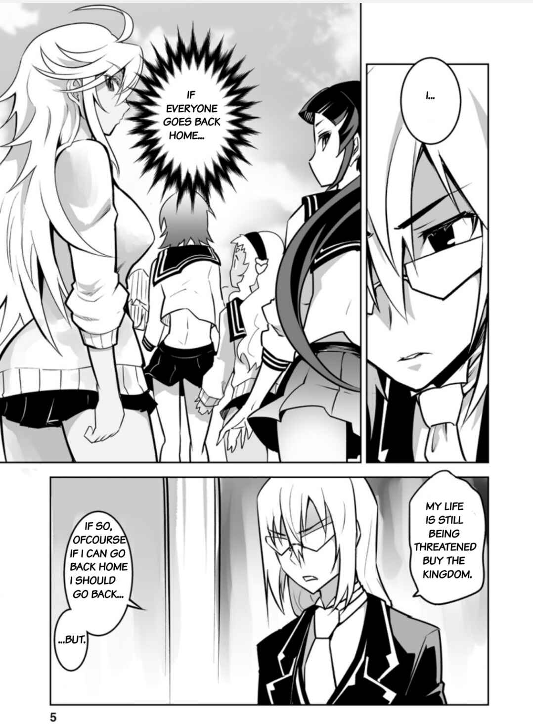 Page 3 Chapter 21.1 Class Teni de Ore dake Haburareta no de, Doukyuusei Harem Tsukuru Koto ni shita
