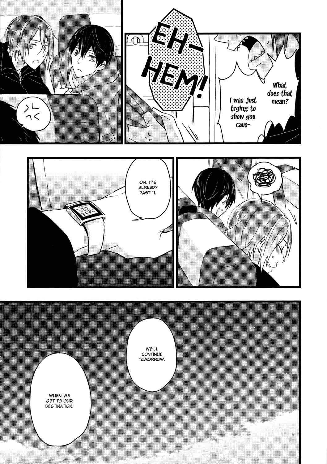 Page 12 Chapter Unknown_d3bf Free! - Rin-sensei to Make Love Eikaiwa (Doujinshi)