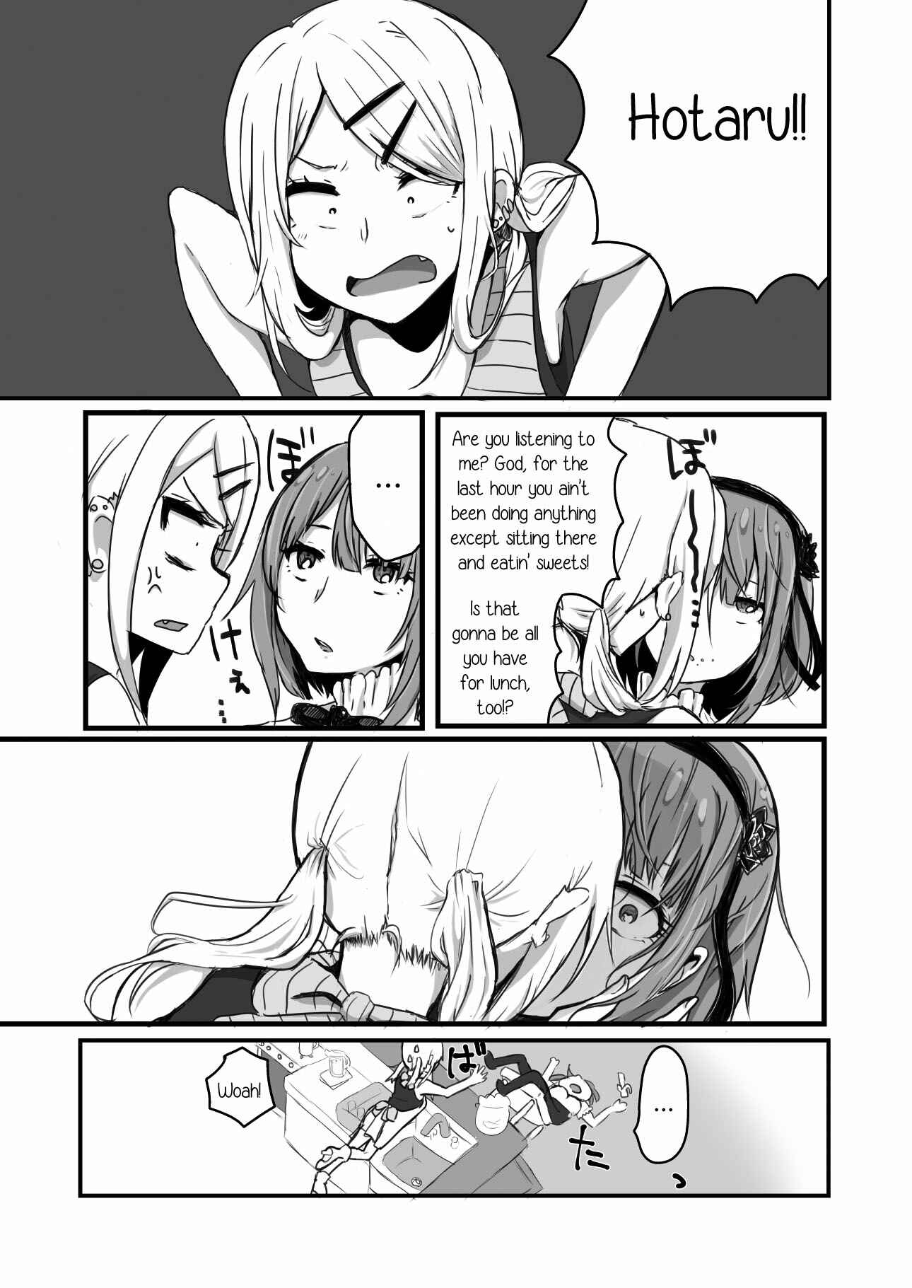 Page 4 Chapter Unknown_ef97 Dagashi Kashi - Yuri, Dagashi. (Doujinshi)