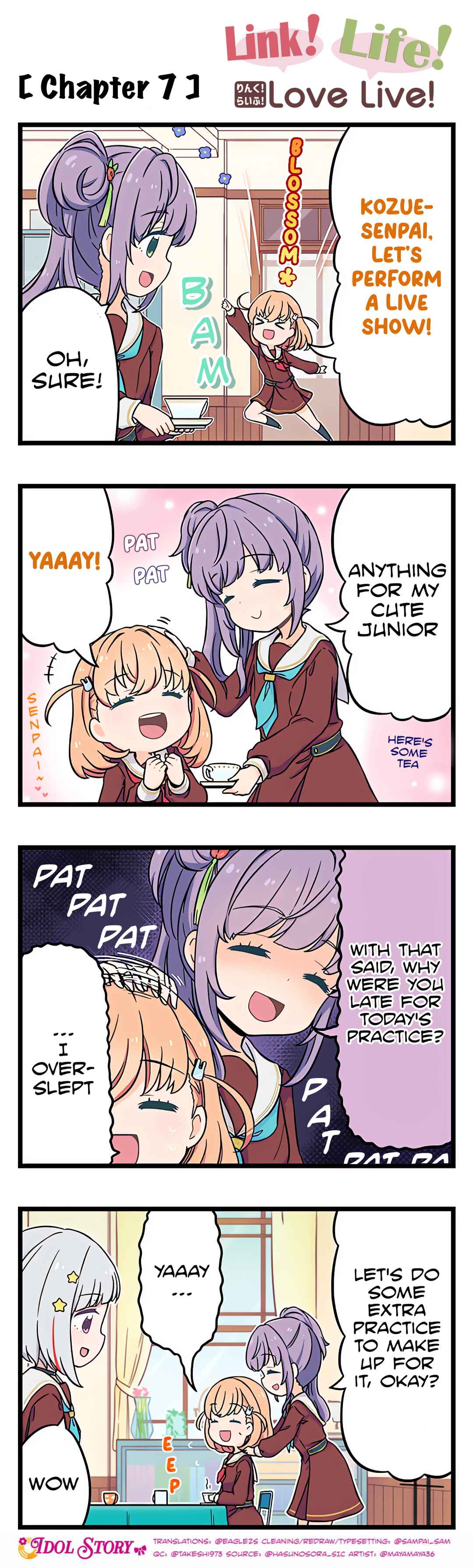 Page 1 Chapter 7 Link! Life! Love Live!
