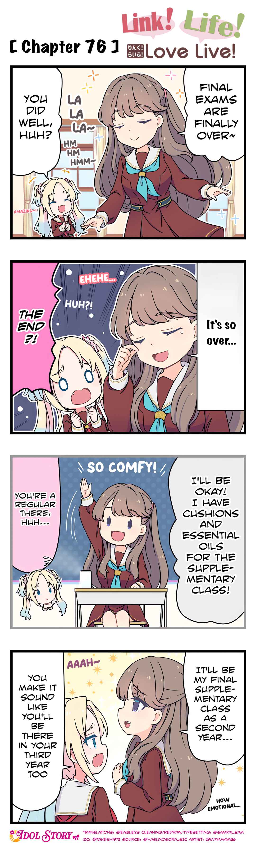 Page 1 Chapter 76 Link! Life! Love Live!
