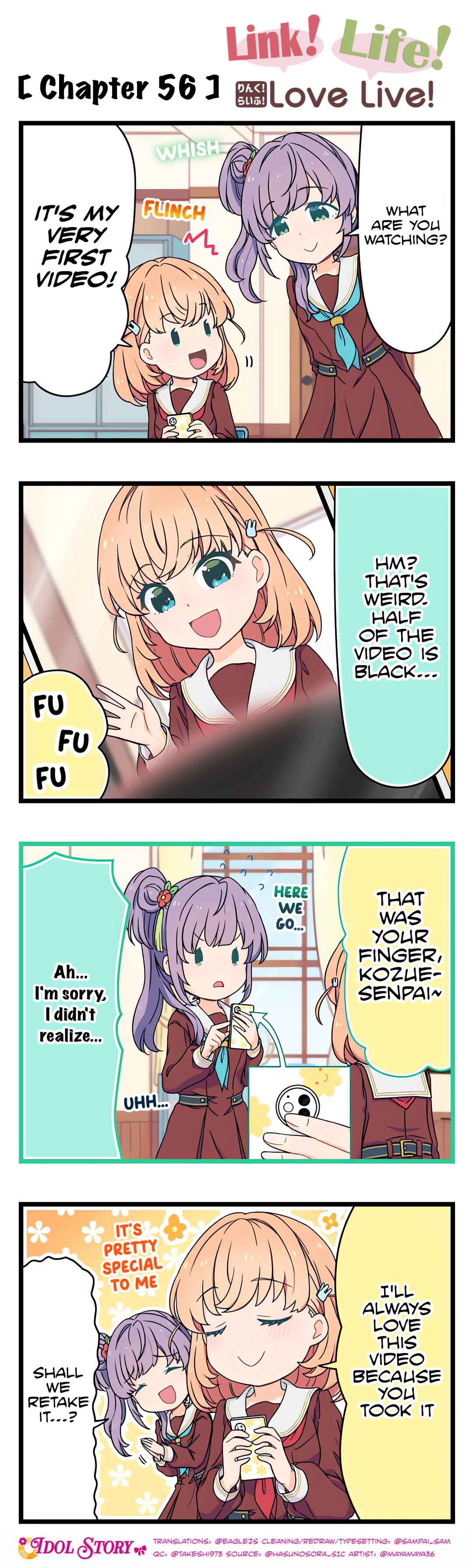 Page 1 Chapter 56 Link! Life! Love Live!
