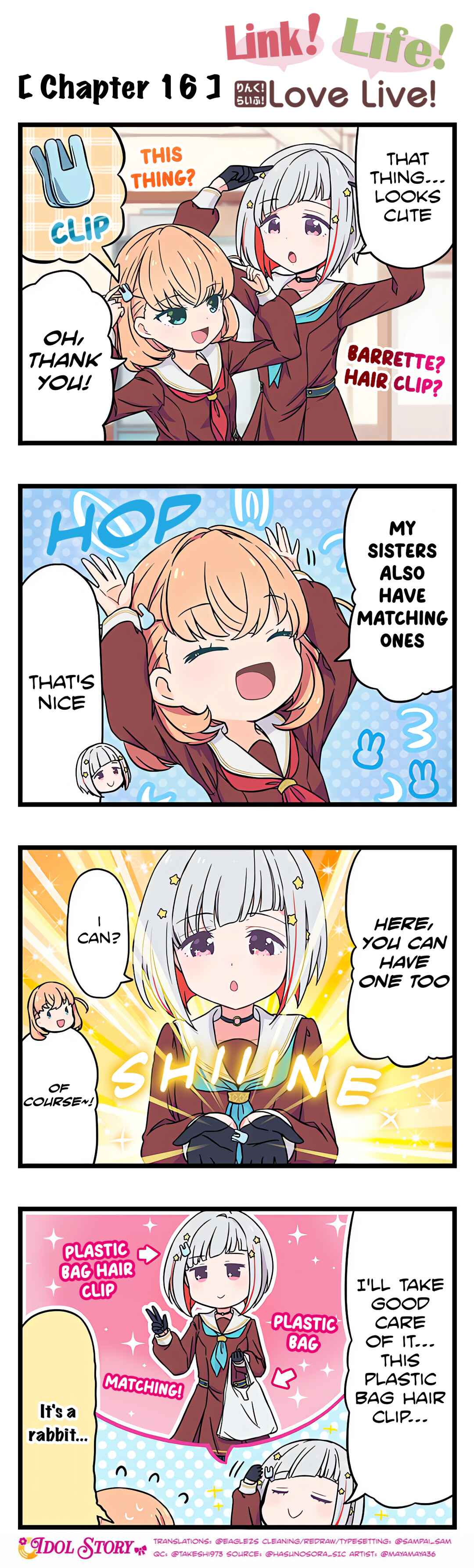 Page 1 Chapter 16 Link! Life! Love Live!