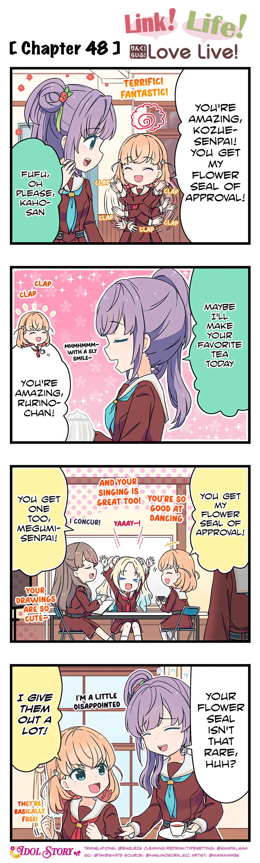 Page 1 Chapter 48 Link! Life! Love Live!