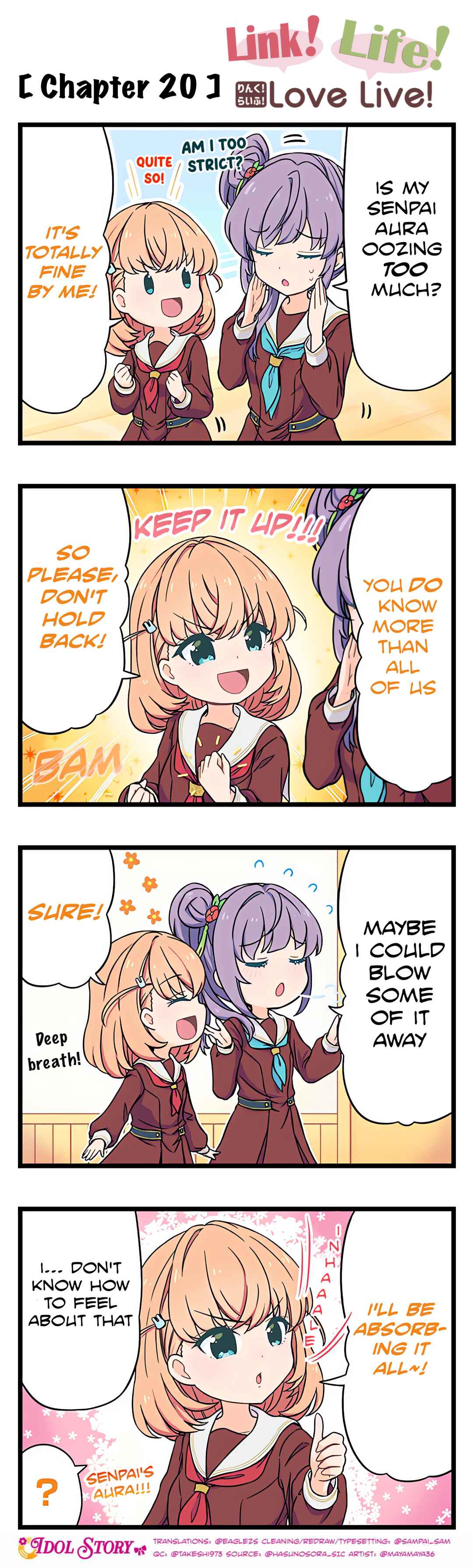 Page 1 Chapter 20 Link! Life! Love Live!