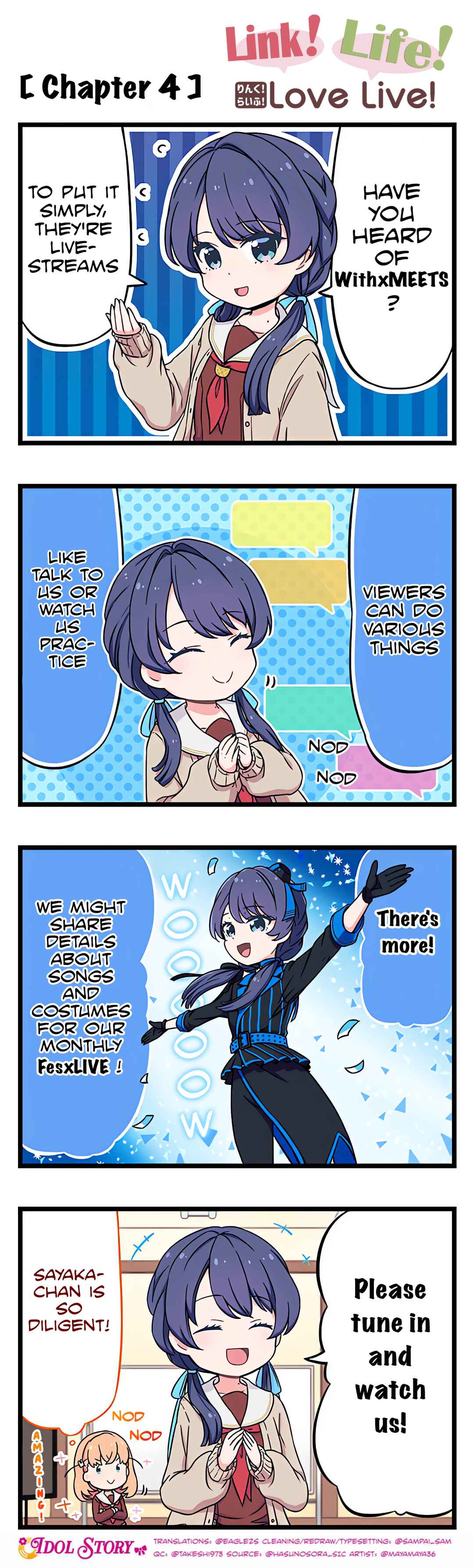 Page 1 Chapter 4 Link! Life! Love Live!
