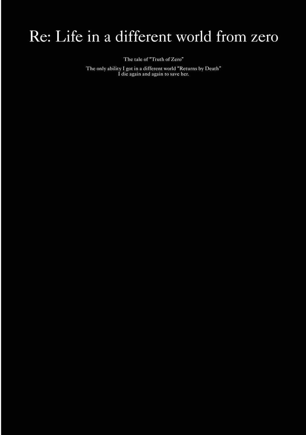 Page 3 Chapter 7 Re:Zero kara Hajimeru Isekai Seikatsu: Dai 3-shou—Truth of Zero