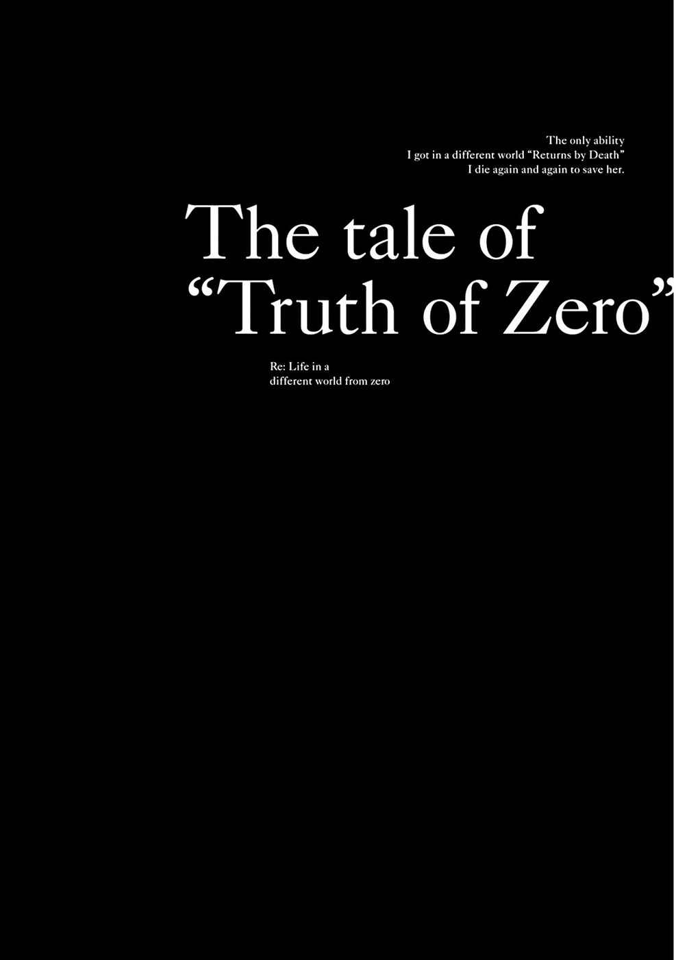 Page 2 Chapter 2 Re:Zero kara Hajimeru Isekai Seikatsu: Dai 3-shou—Truth of Zero