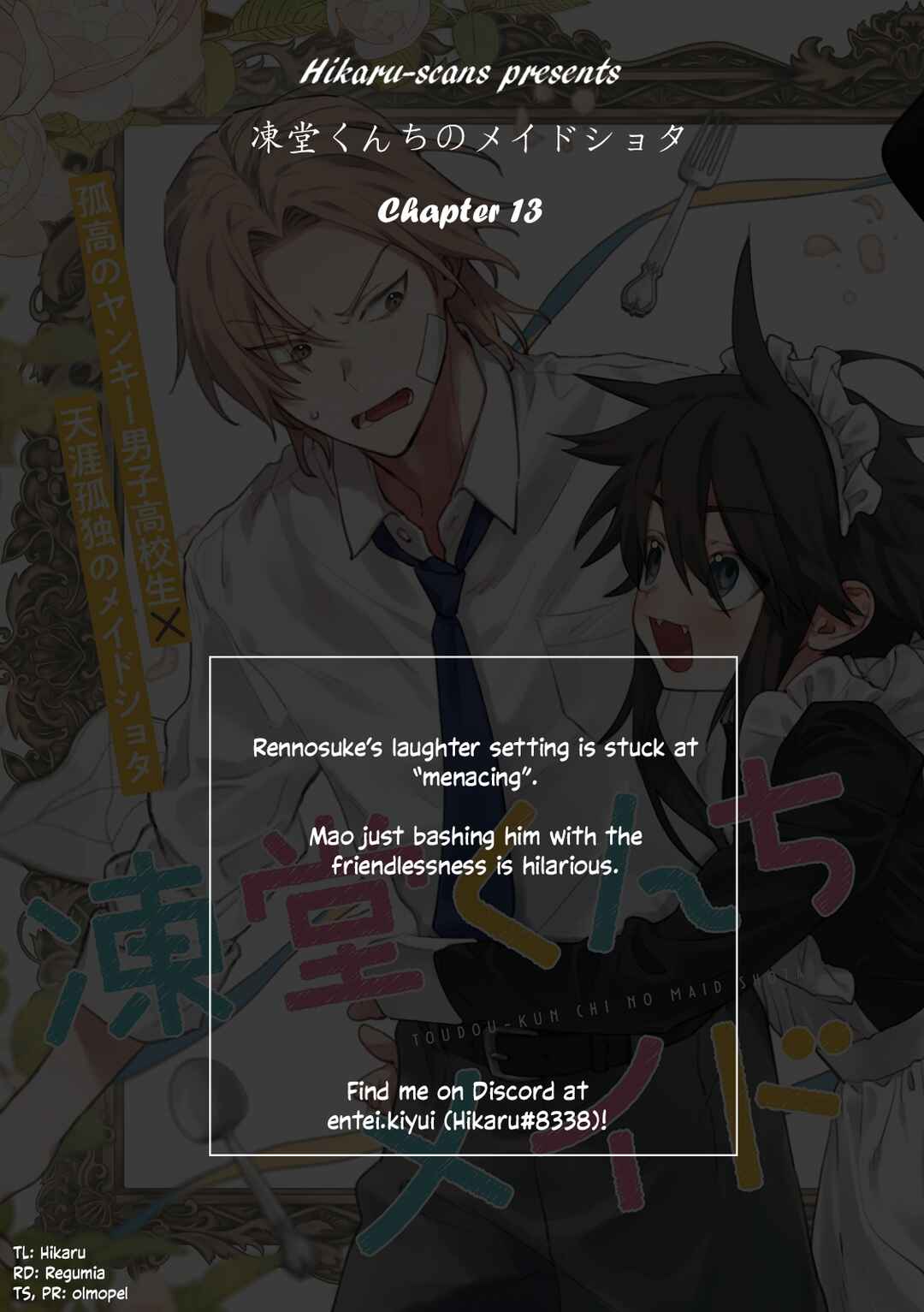 Page 15 Chapter 13 Toudou-kun Chi no Maid Shota