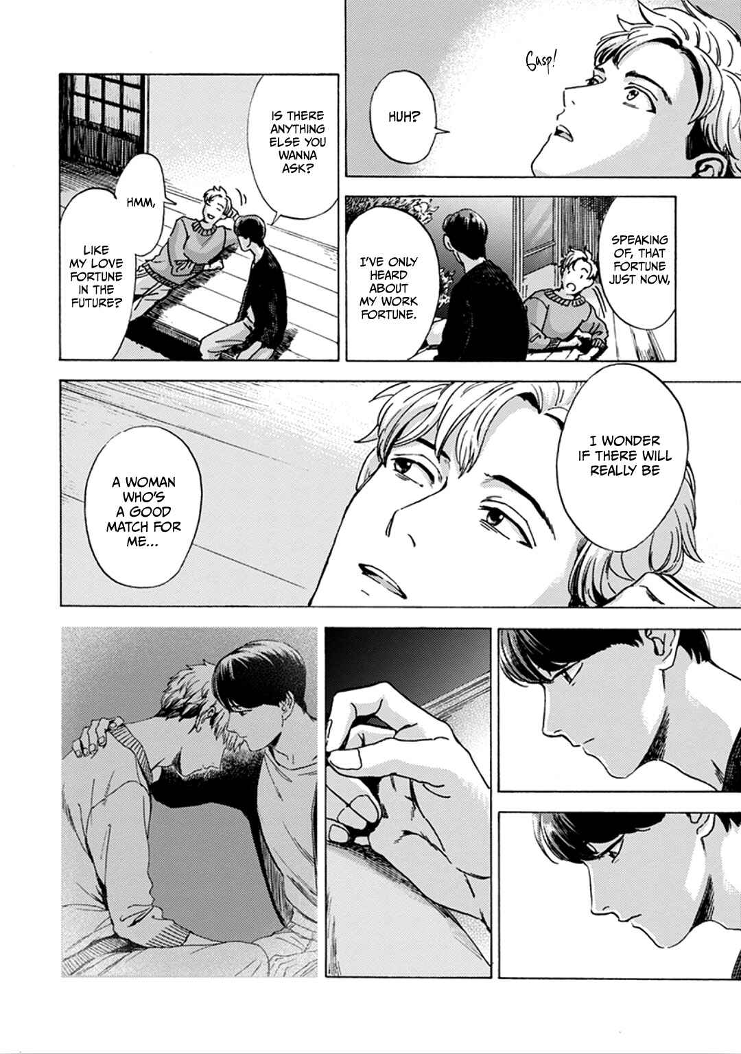 Page 37 Chapter 1 Mukuwarenai Koi no Uranaikata