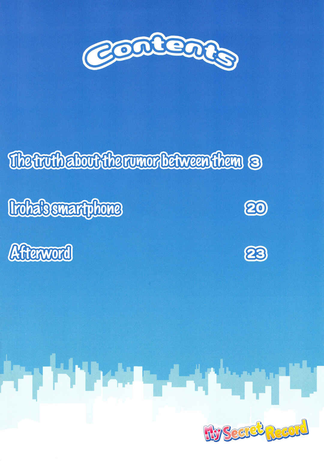 Page 3 Chapter Unknown_bdfa Magia Record: Mahou Shoujo Madoka★Magica Side Story - My Secret Record (Doujinshi)