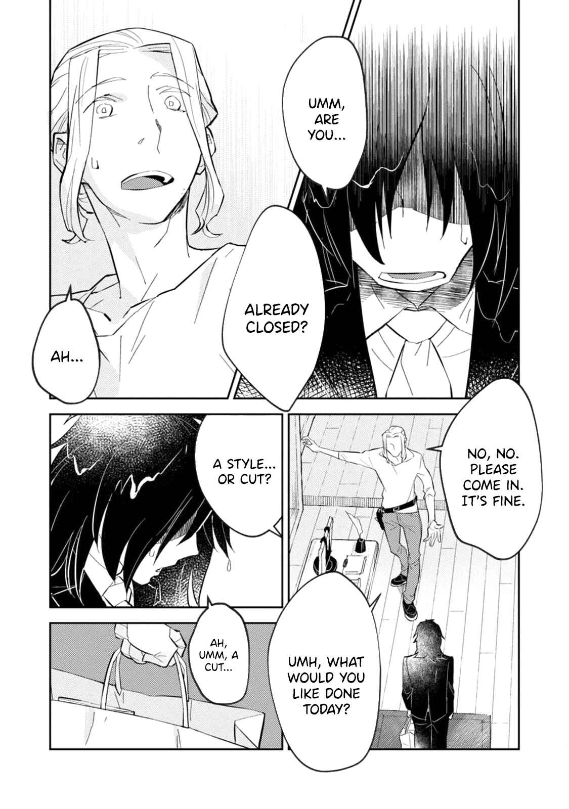 Page 7 Chapter 1 Boku no Barber e Yokoso