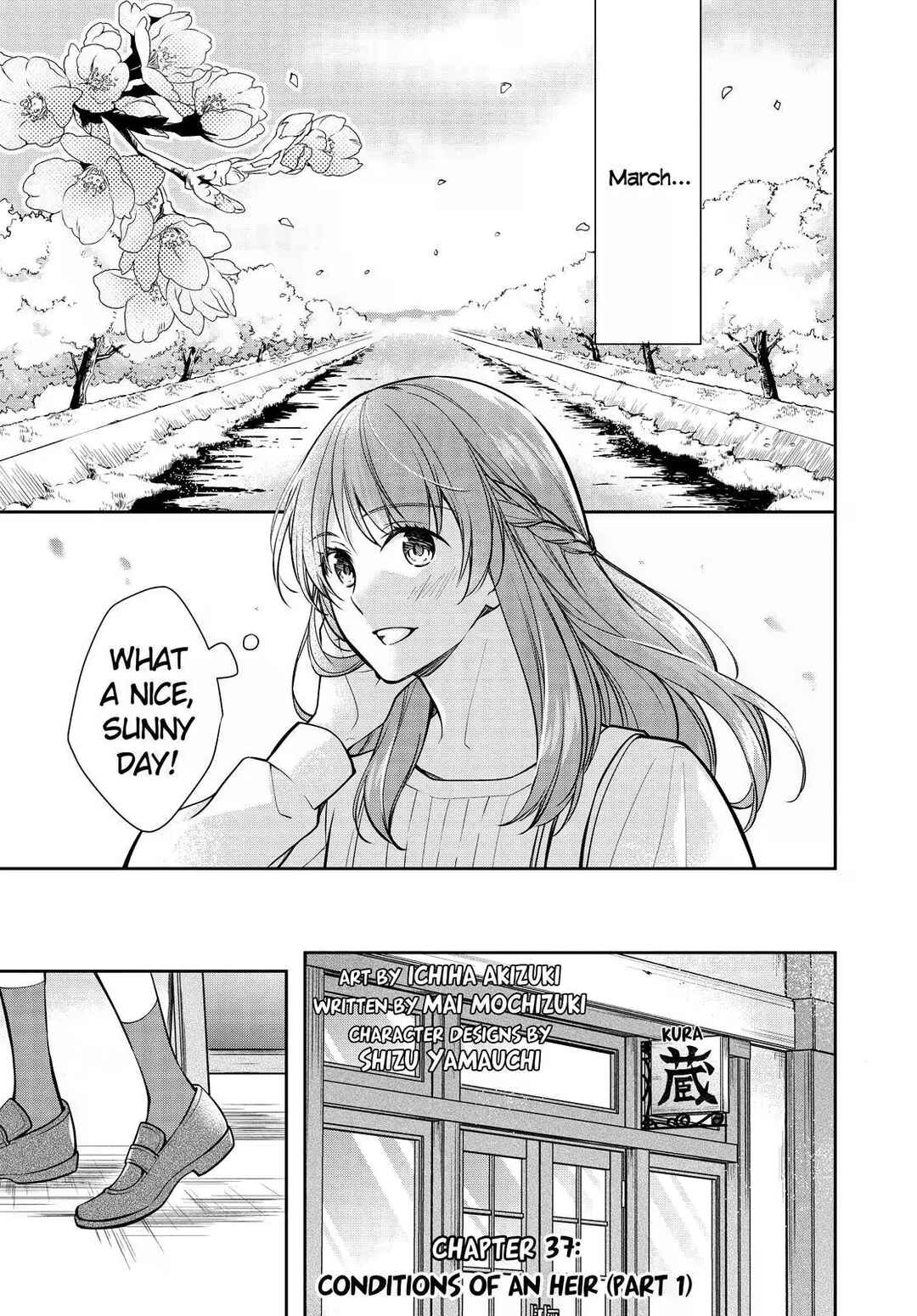 Page 1 Chapter 37 Kyouto Teramachi Sanjou no Holmes