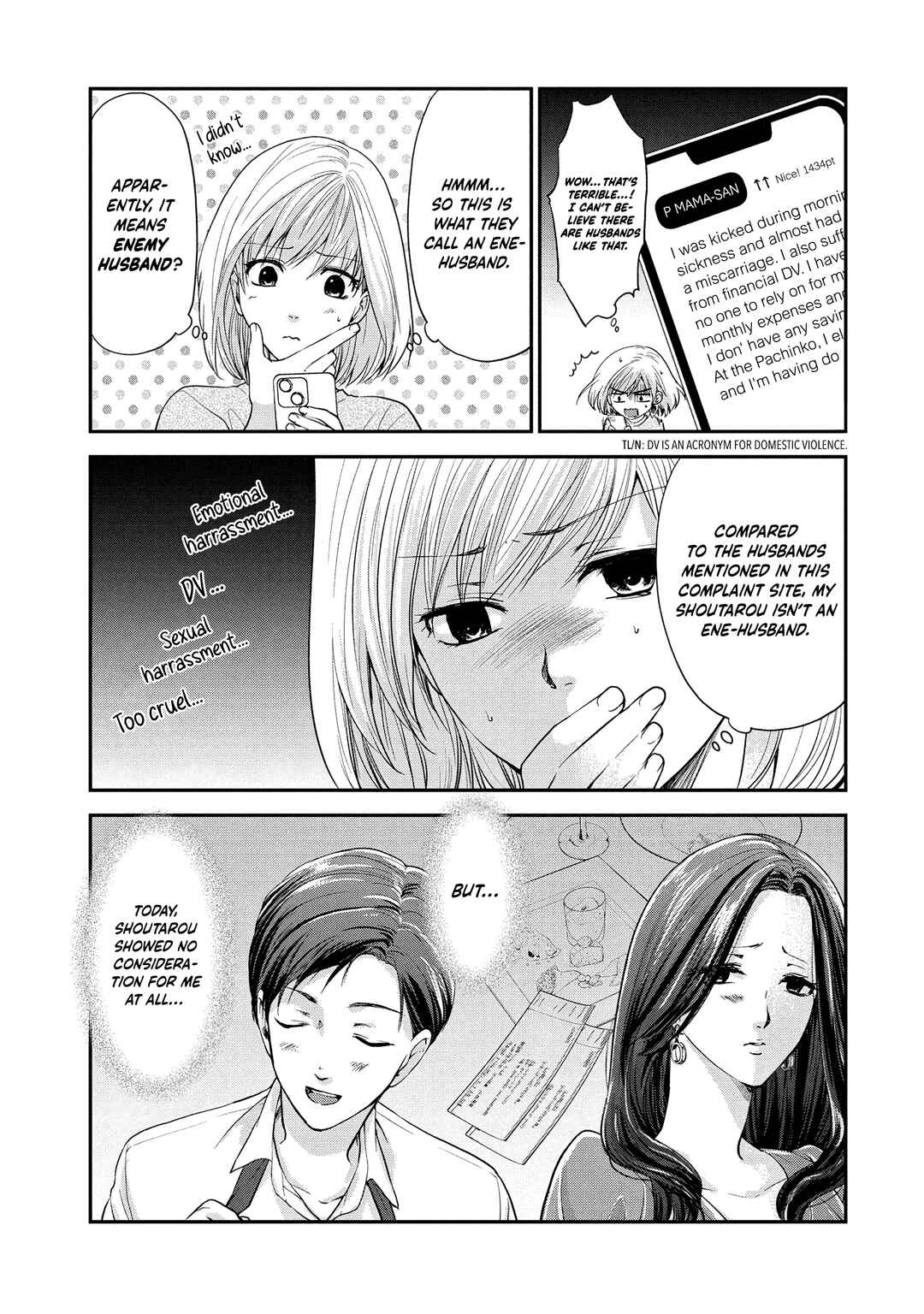 Page 28 Chapter 1.1 Eneo Death Game: Naraku no Soko no Fuufu-tachi