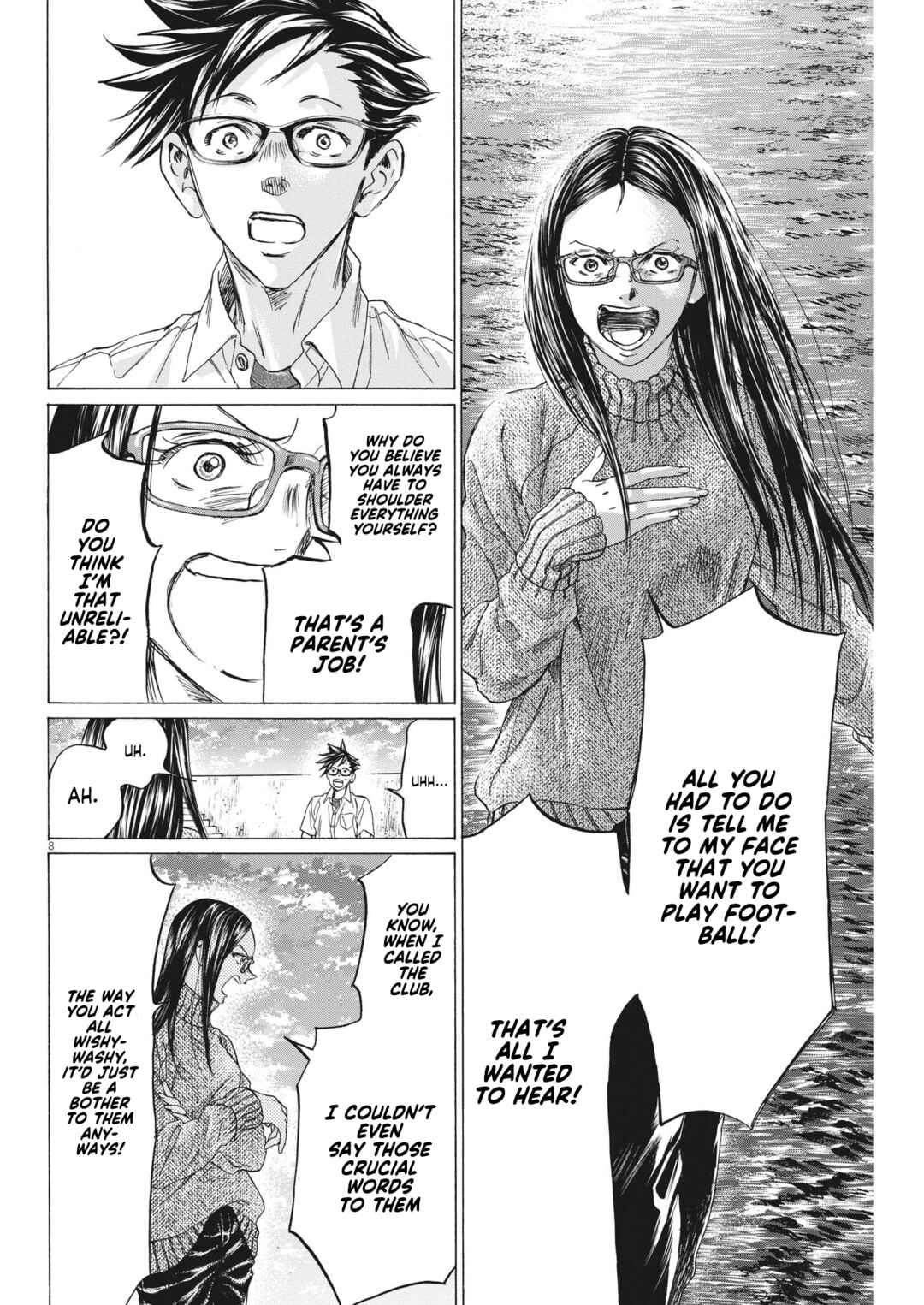 Page 9 Chapter 8 Ao Ashi Brotherfoot