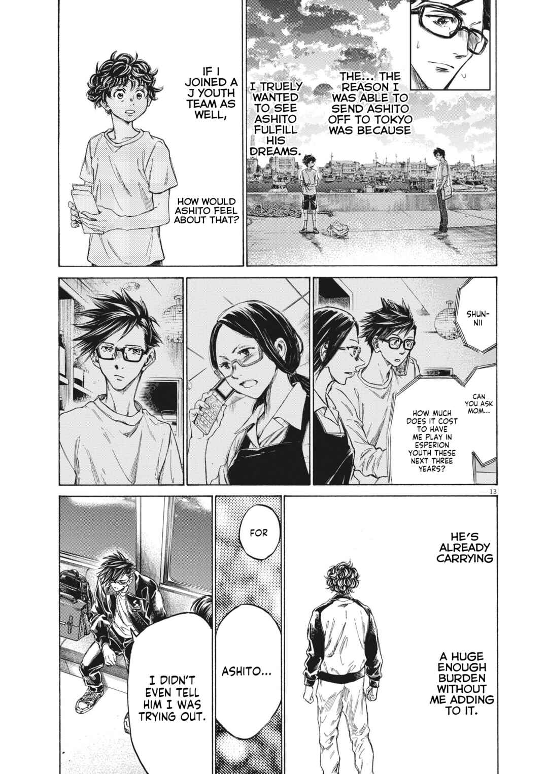 Page 14 Chapter 6 Ao Ashi Brotherfoot