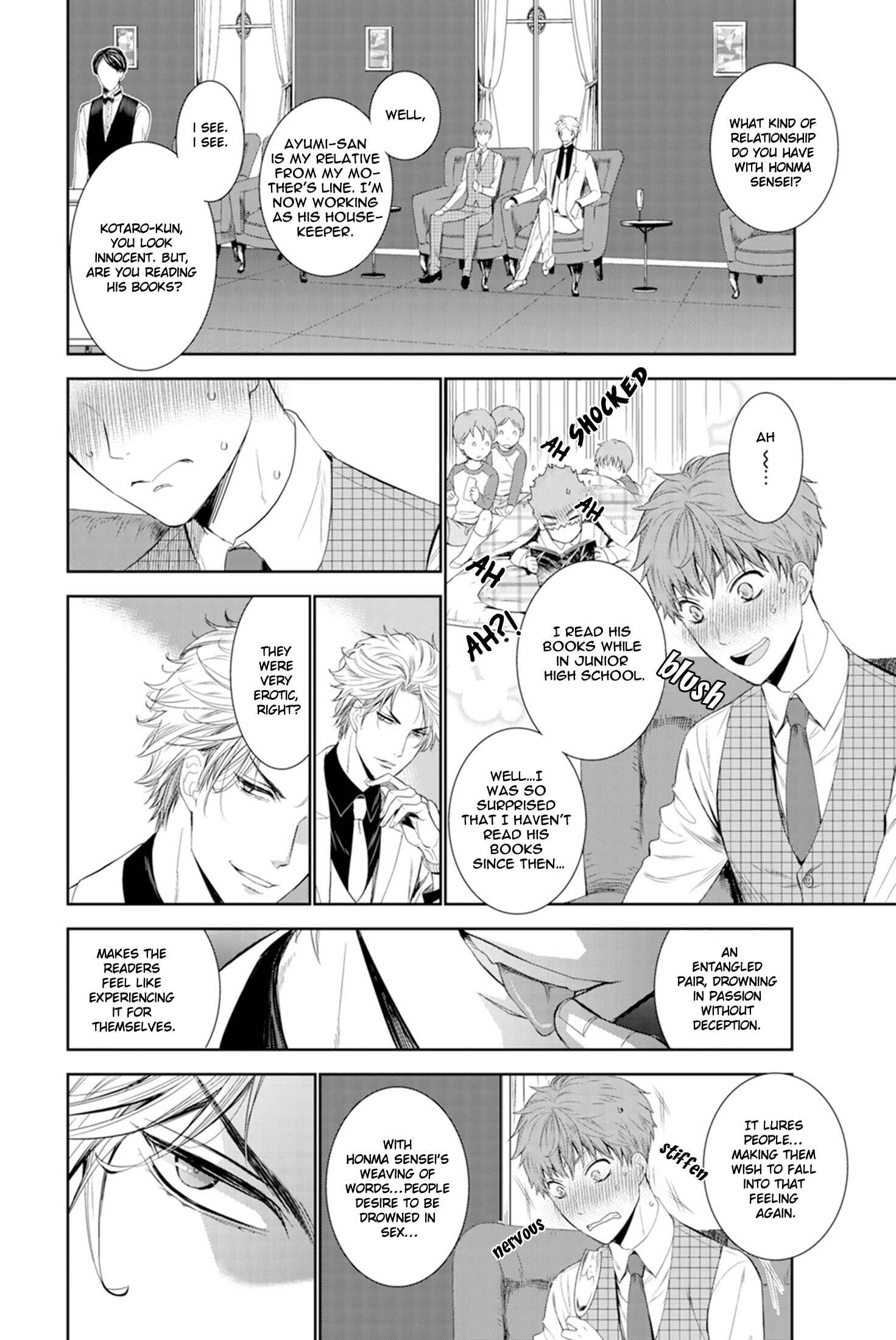 Page 12 Chapter 3 Fushidara na Hanatsumi Otoko