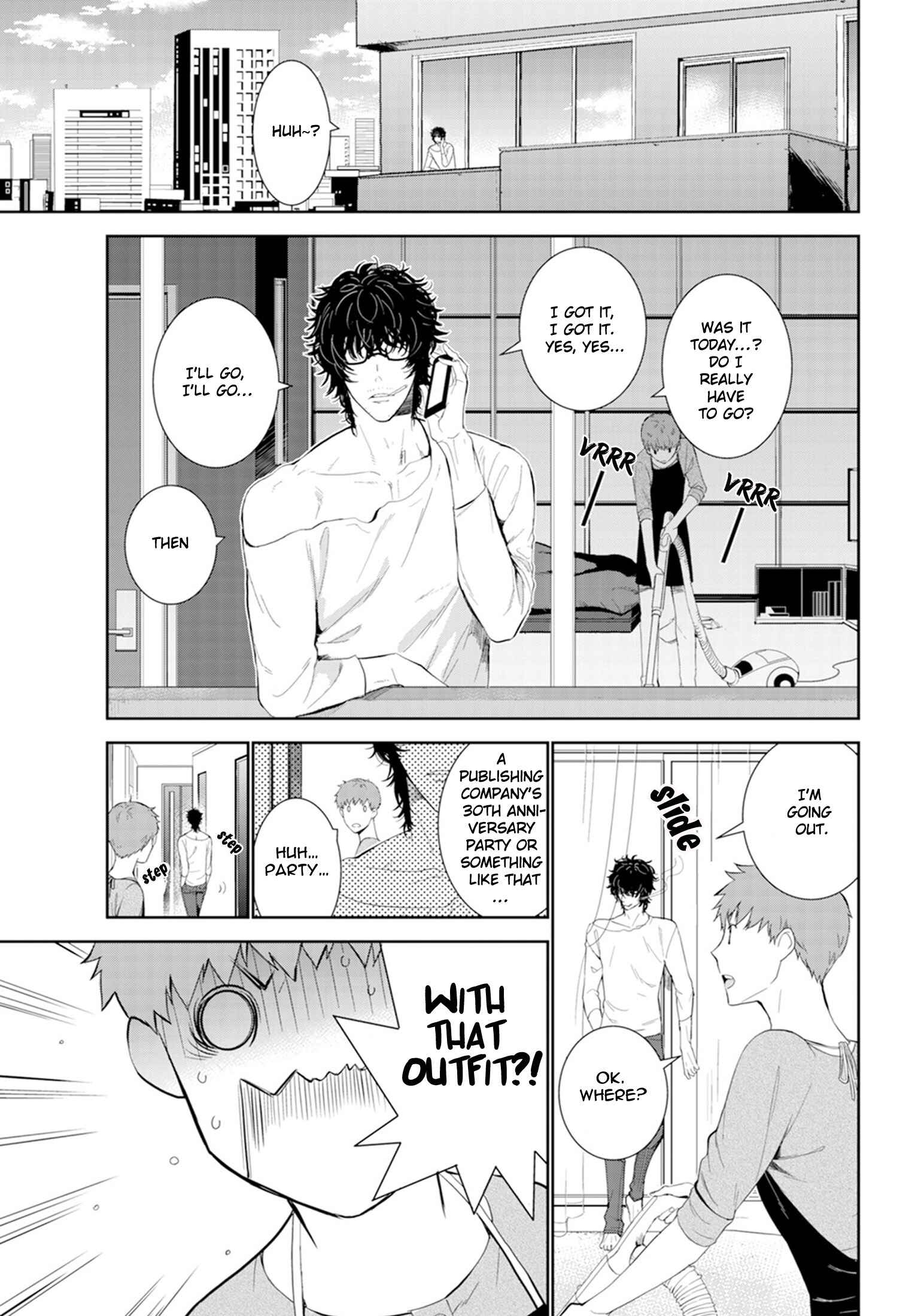 Page 3 Chapter 3 Fushidara na Hanatsumi Otoko
