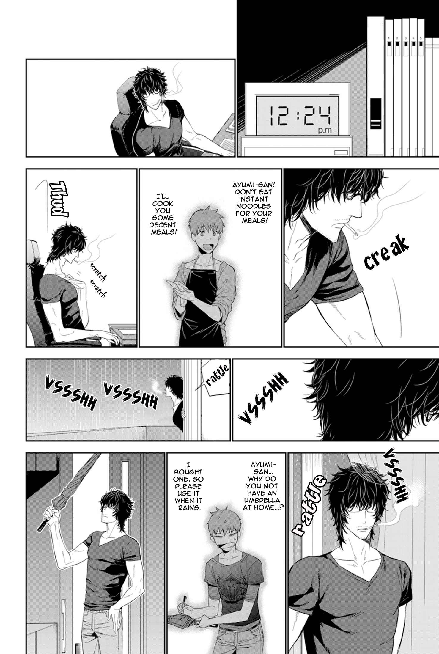 Page 8 Chapter 4 Fushidara na Hanatsumi Otoko