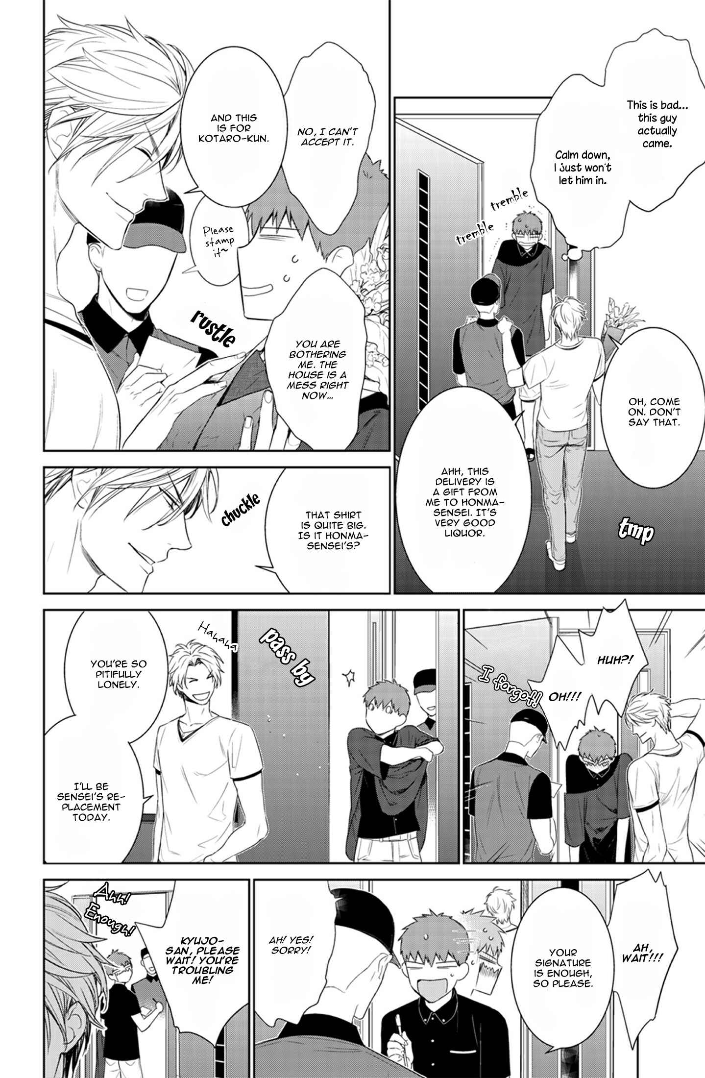 Page 8 Chapter 23 Fushidara na Hanatsumi Otoko