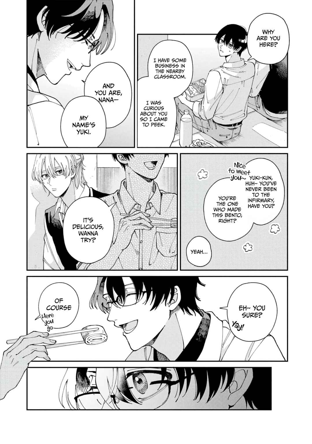 Page 9 Chapter 2 Title Mitei no Prologue