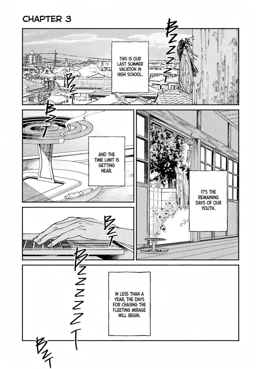 Page 1 Chapter 3 Title Mitei no Prologue