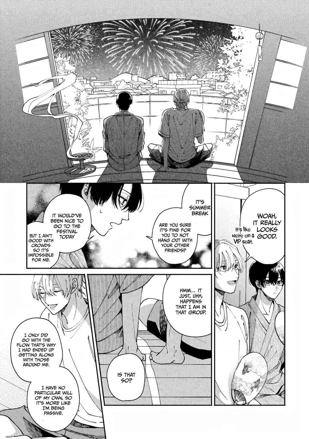 Page 19 Chapter 3 Title Mitei no Prologue