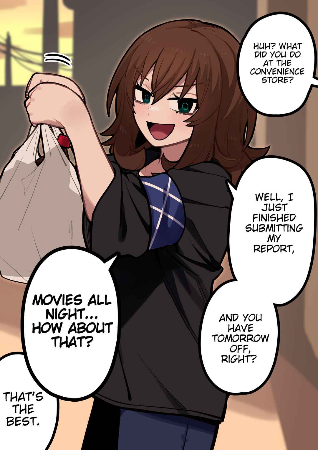 Page 1 Chapter 10.3 That Girl Who Is Always Alone
