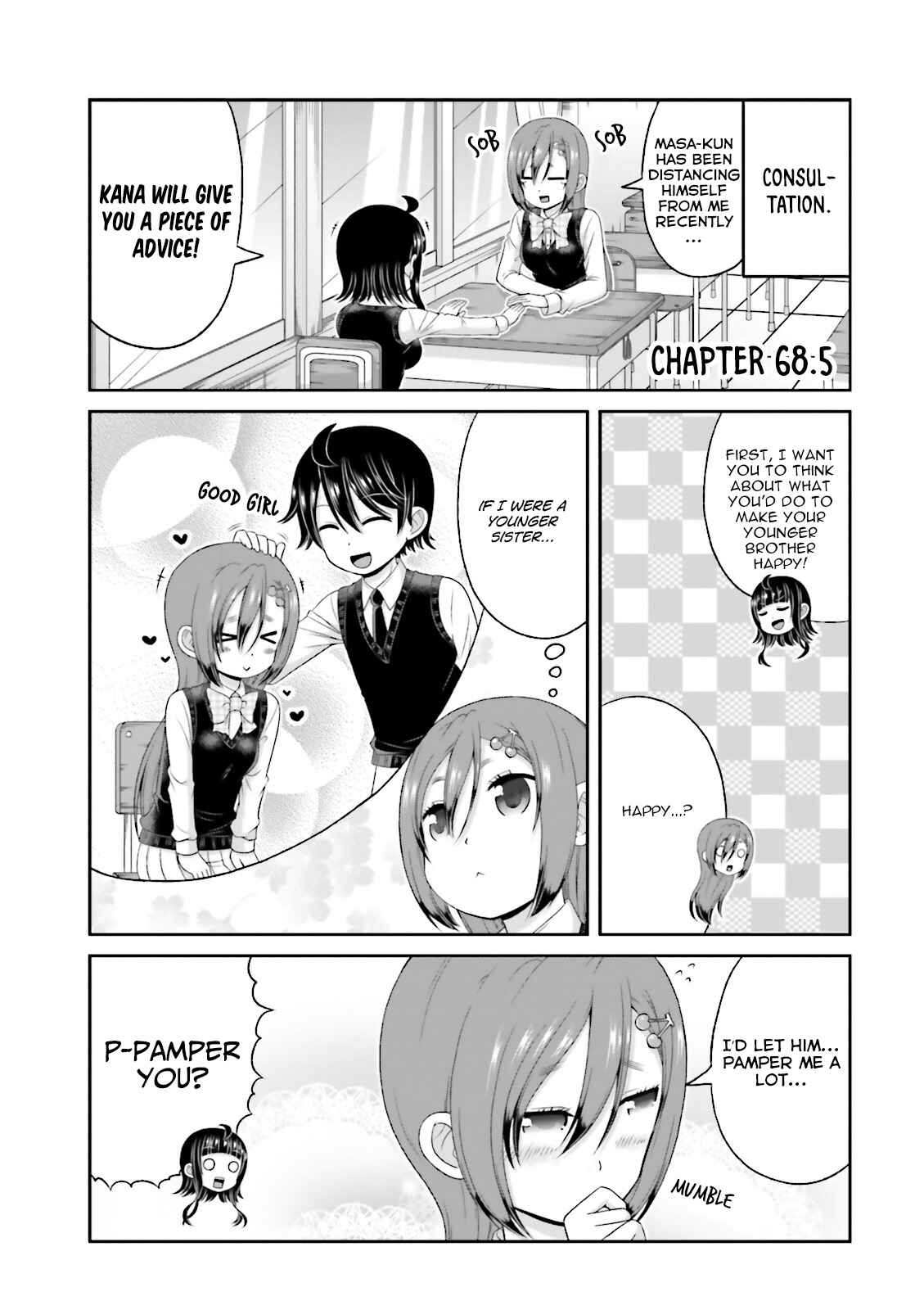 Page 2 Chapter 68.5 Boku no Kanojo ga Majime Sugiru Shojo Bitch na Ken