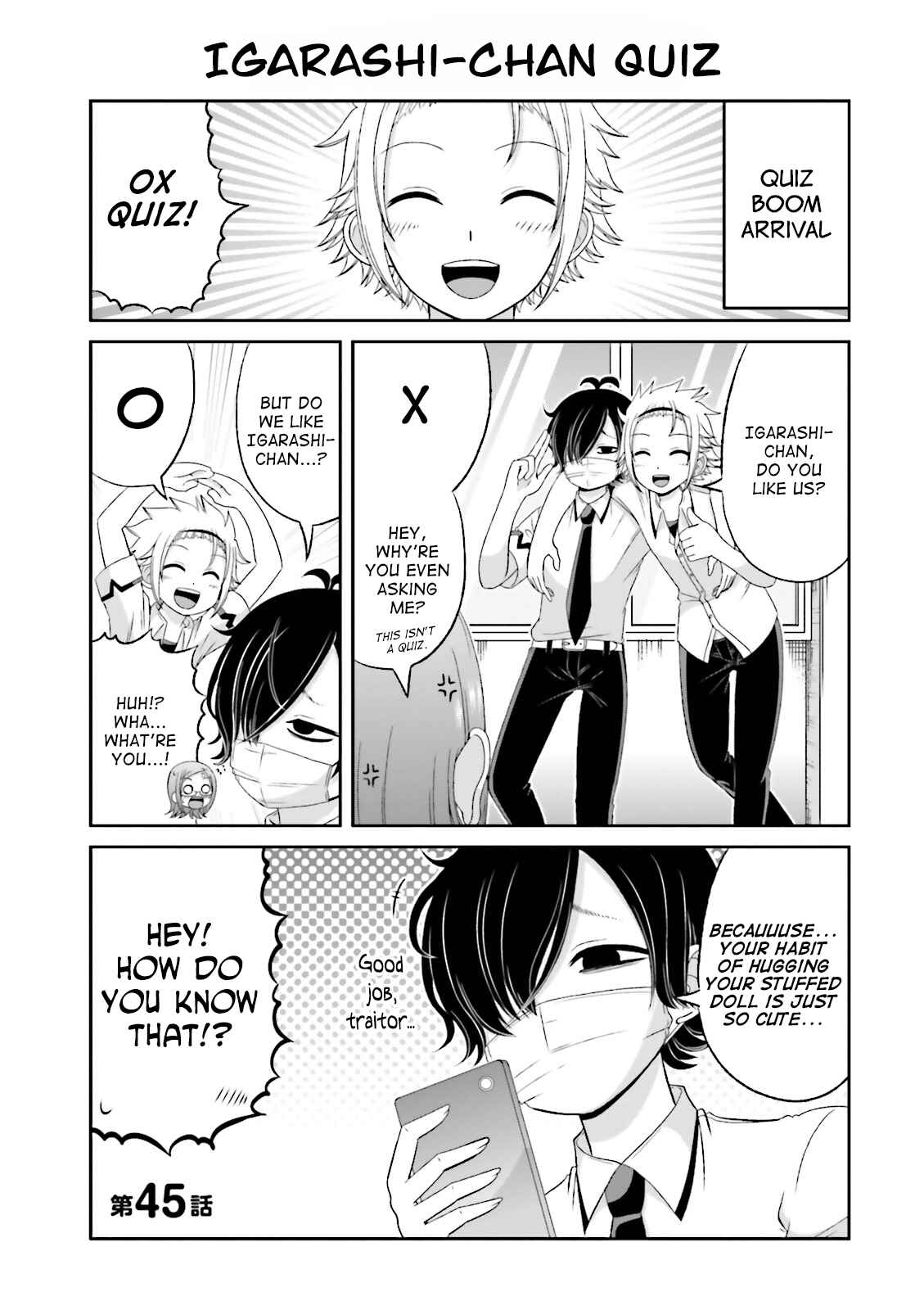 Page 1 Chapter 45 Boku no Kanojo ga Majime Sugiru Shojo Bitch na Ken