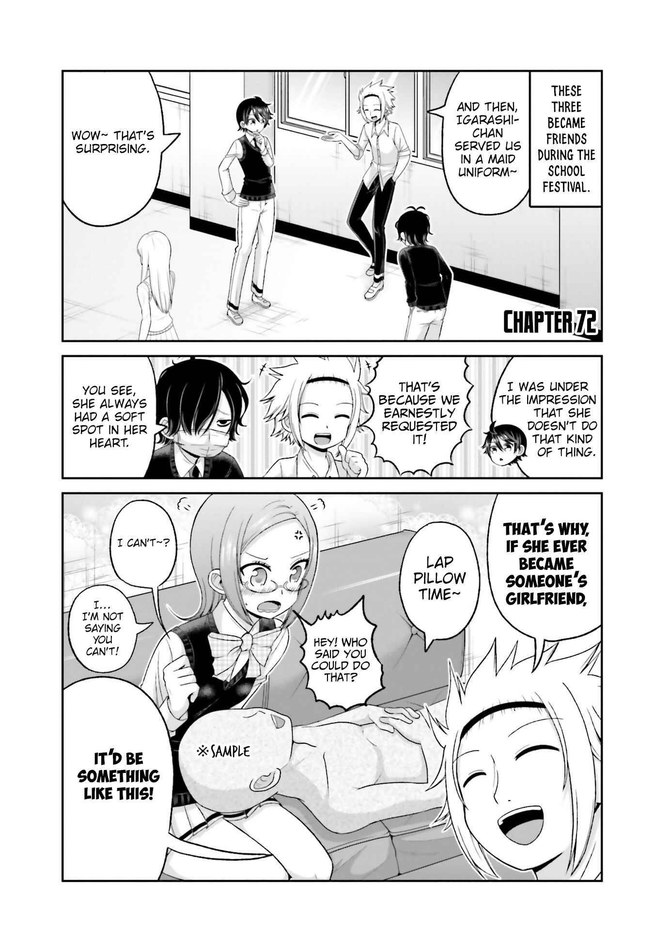 Page 2 Chapter 72 Boku no Kanojo ga Majime Sugiru Shojo Bitch na Ken