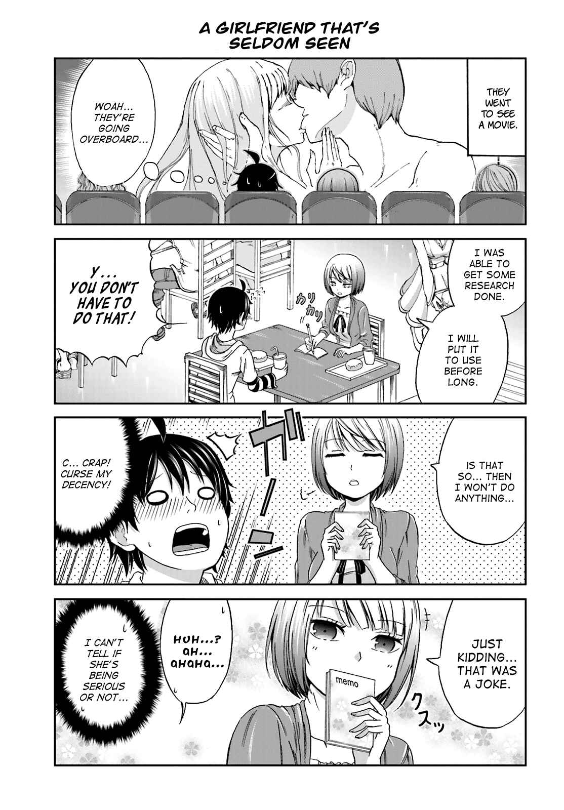 Page 3 Chapter 2 Boku no Kanojo ga Majime Sugiru Shojo Bitch na Ken