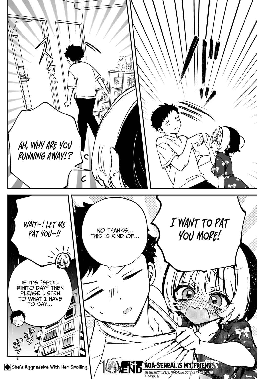 Page 19 Chapter 54 Noa-senpai wa Tomodachi.
