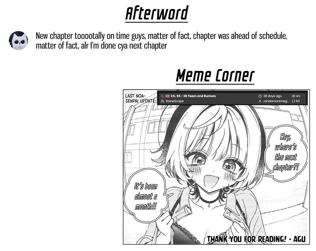 Page 22 Chapter 56 Noa-senpai wa Tomodachi.