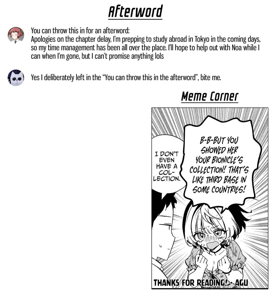 Page 21 Chapter 60 Noa-senpai wa Tomodachi.