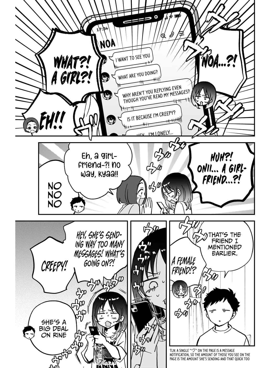 Page 9 Chapter 37 Noa-senpai wa Tomodachi.