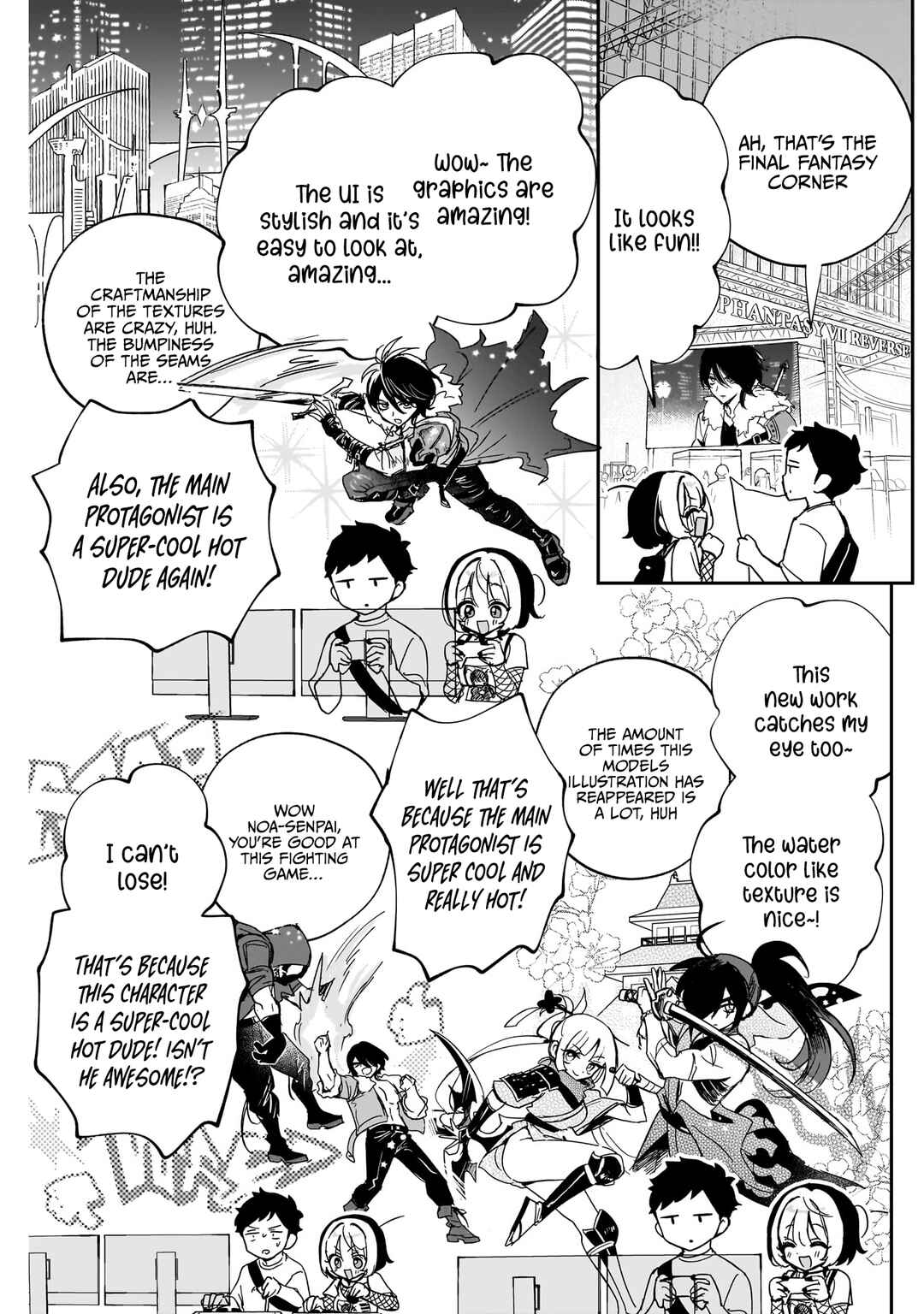 Page 8 Chapter 50 Noa-senpai wa Tomodachi.