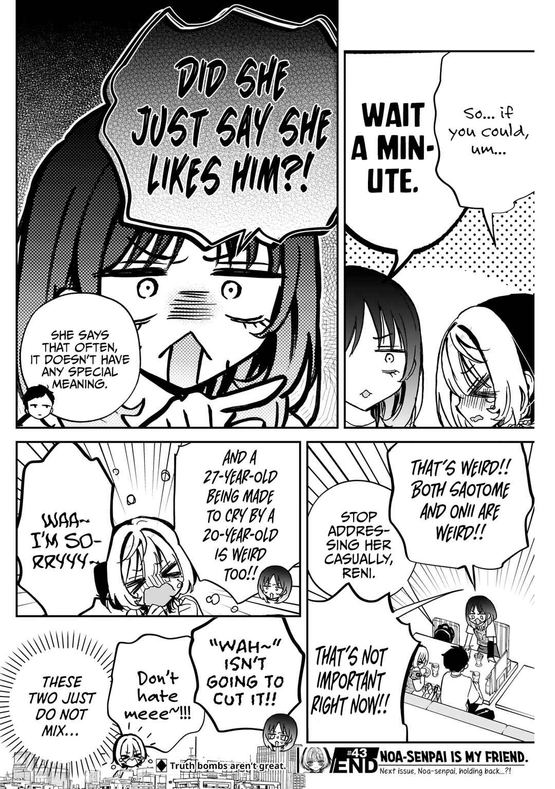 Page 19 Chapter 43 Noa-senpai wa Tomodachi.